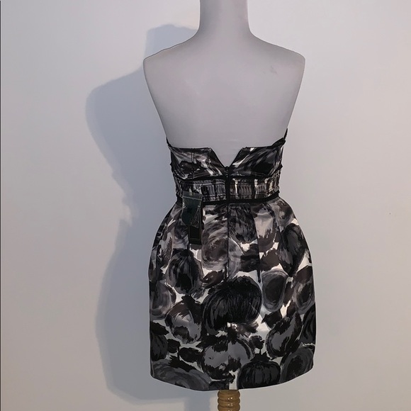 BCBGMAXAZRIA Black and White Dress - Picture 3 of 4